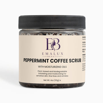 Peppermint Coffee Scrub for Smooth, Glowing & Soft Skin