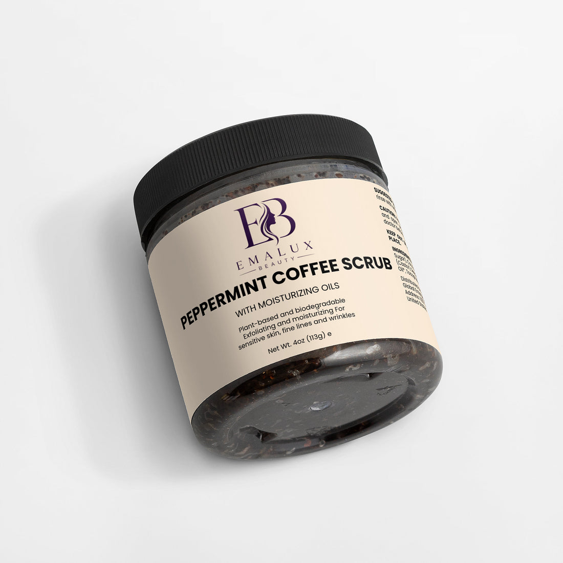 Peppermint Coffee Scrub for Smooth, Glowing & Soft Skin
