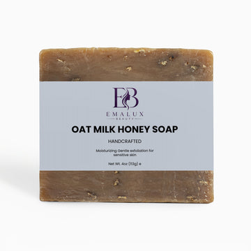 Oat Milk Honey Soap for Sensitive Skin and Deep Moisture
