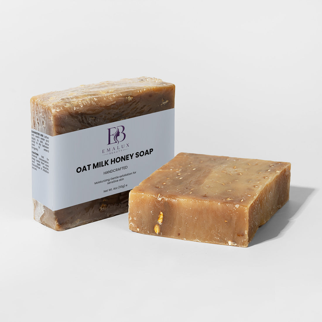 Oat Milk Honey Soap for Sensitive Skin and Deep Moisture