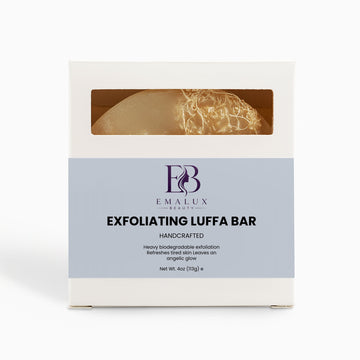 Exfoliating Luffa Bar with Hemp & Tea Tree for Smooth Skin