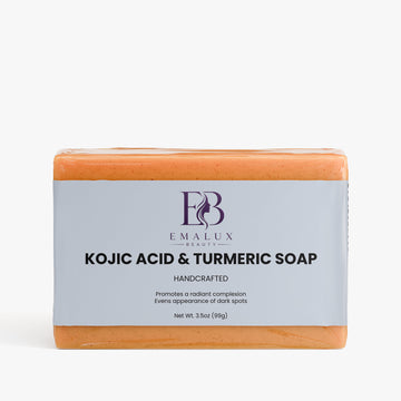 Kojic Acid & Turmeric Soap for Bright and Even-Toned Skin