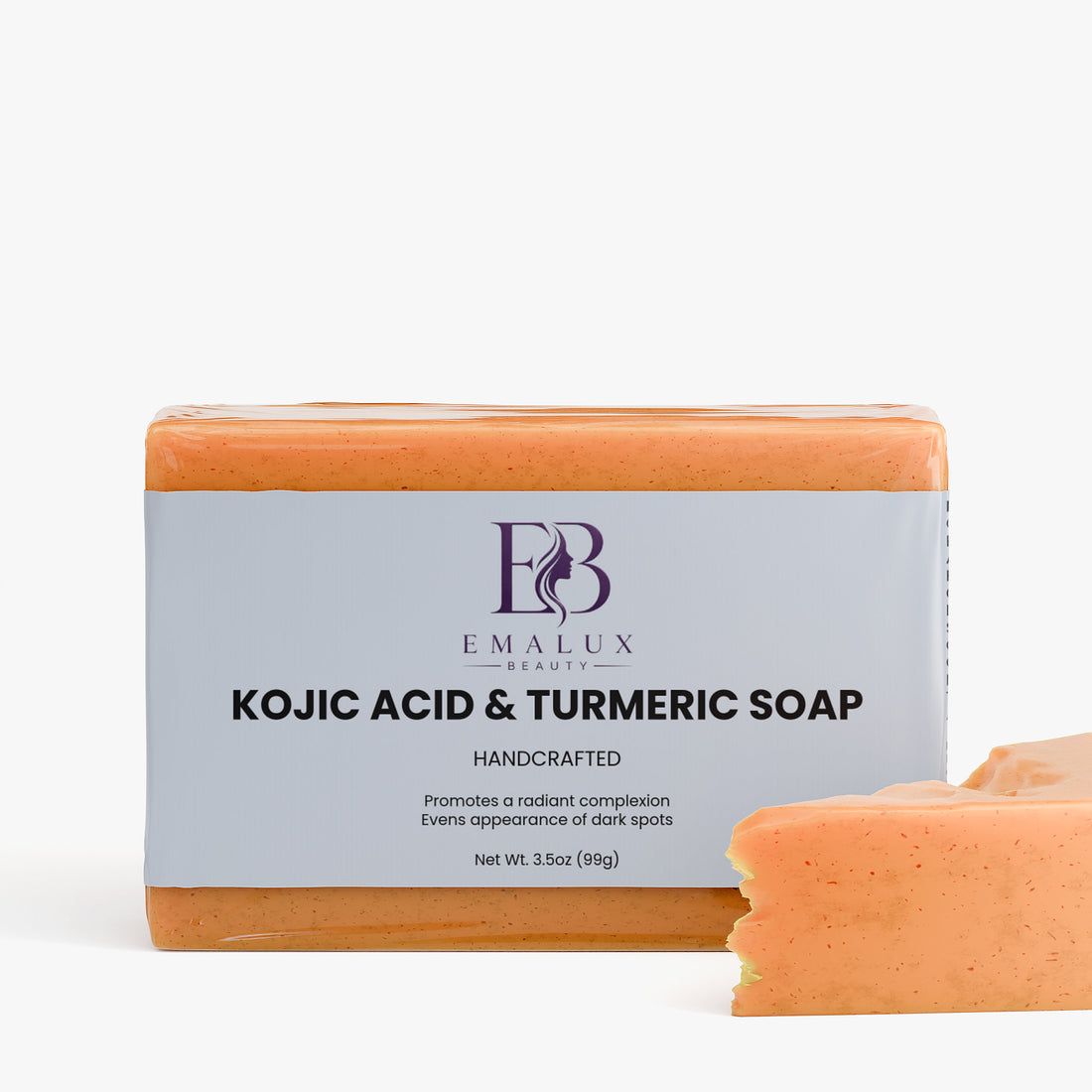 Kojic Acid & Turmeric Soap for Bright and Even-Toned Skin