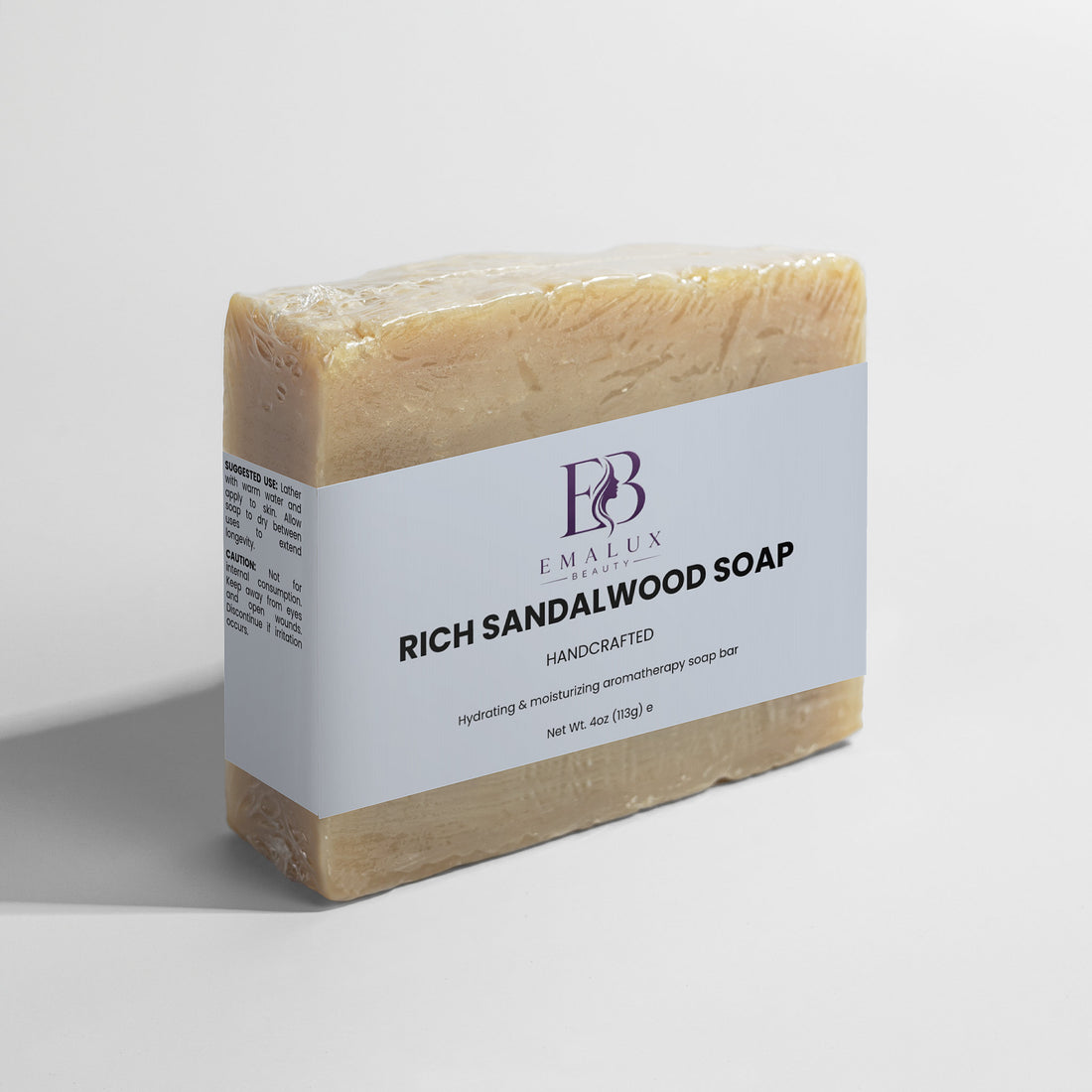 Rich Sandalwood Soap Moisturizing for Sensitive Skin