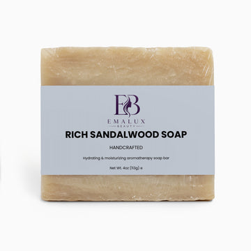 Rich Sandalwood Soap Moisturizing for Sensitive Skin