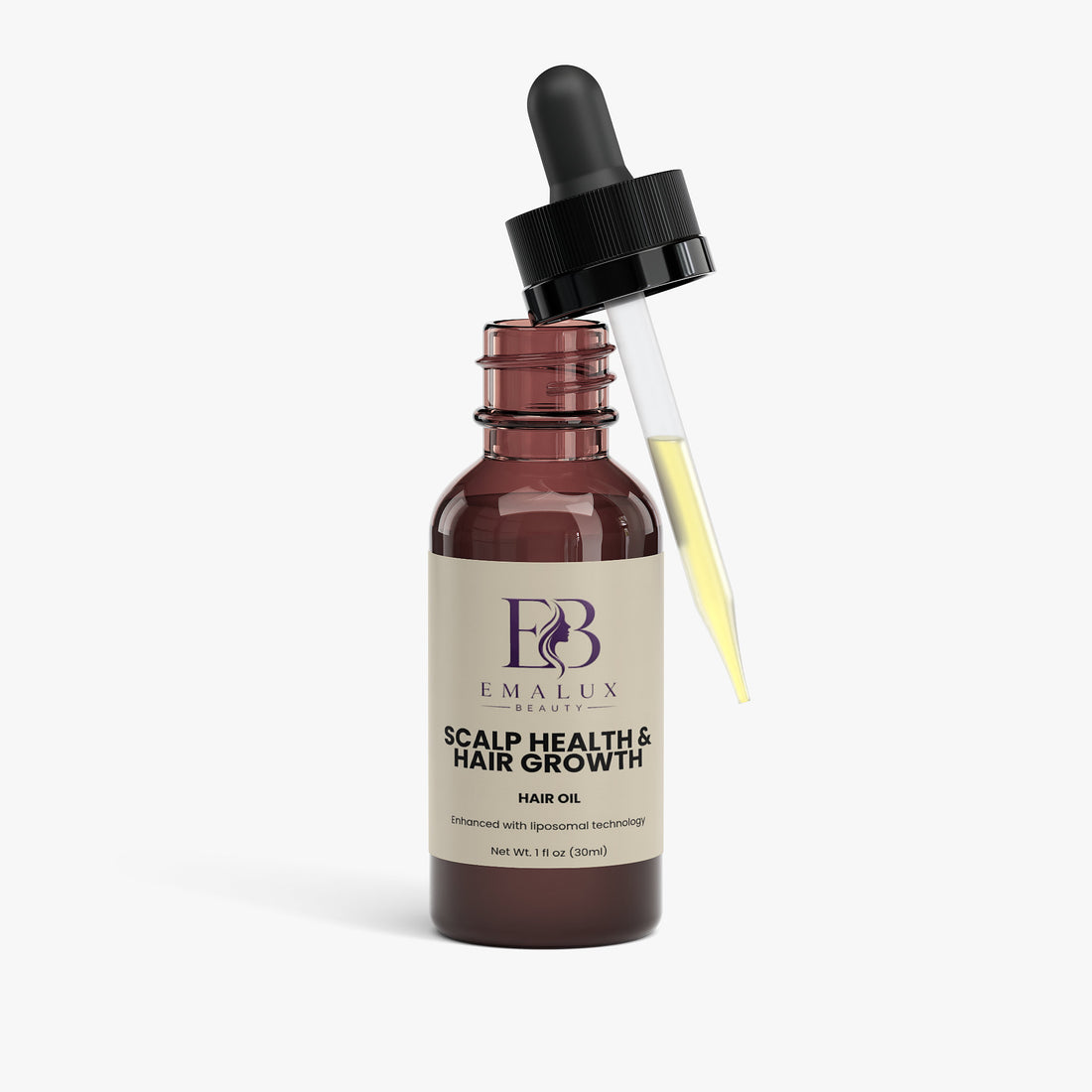 Scalp Health & Hair Growth Oil with Rosemary and Vitamins