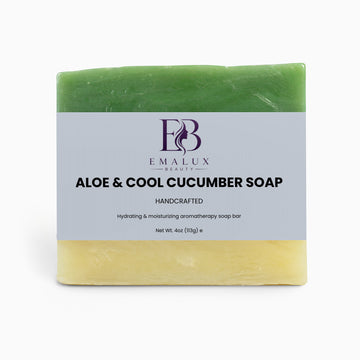 Aloe & Cool Cucumber Soap for Sensitive & Hydrated Skin