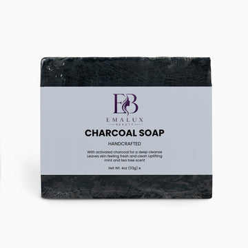 Activated Charcoal Soap with Peppermint & Tea Tree Oils
