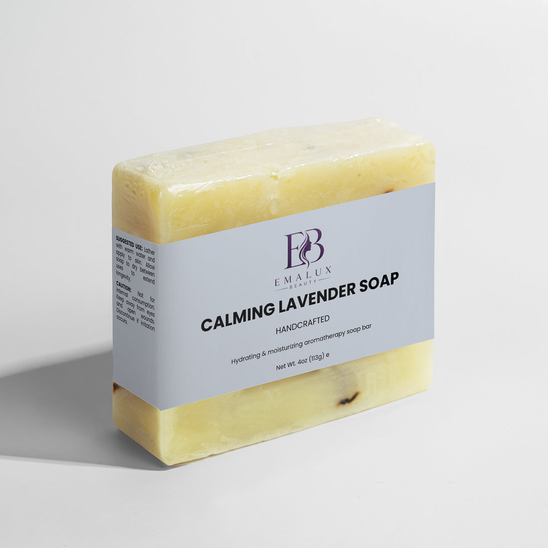 Calming Lavender Soap for Sensitive Skin – Natural Bar