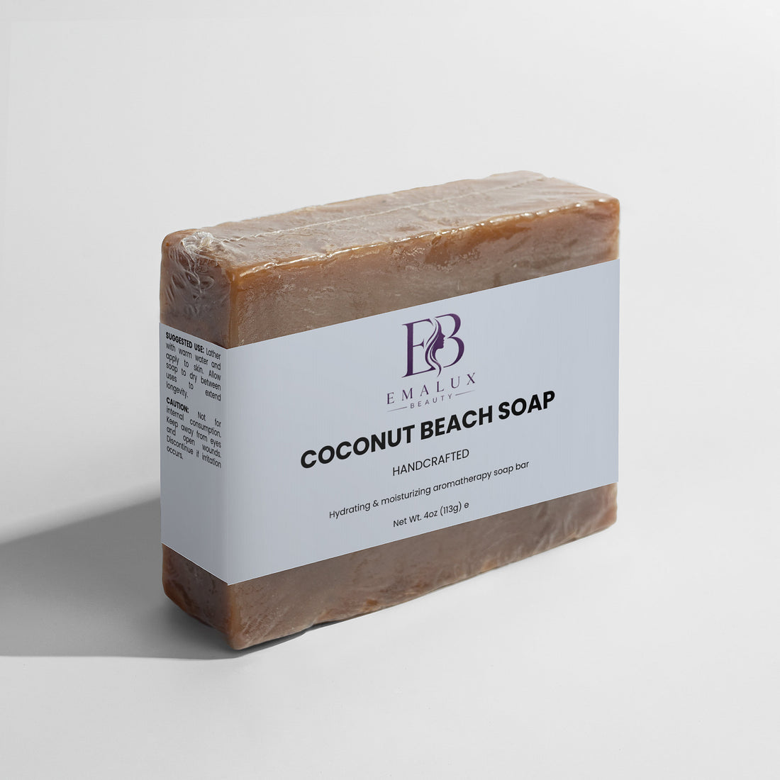 Coconut Beach Soap – Moisturizing Bar for Sensitive Skin